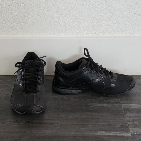 Black Puma Eco Ortholite Running Sneaks - Picture 2 of 3